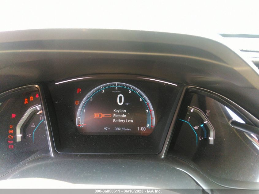 2018 HONDA CIVIC HATCHBACK EX - SHHFK7H55JU219762