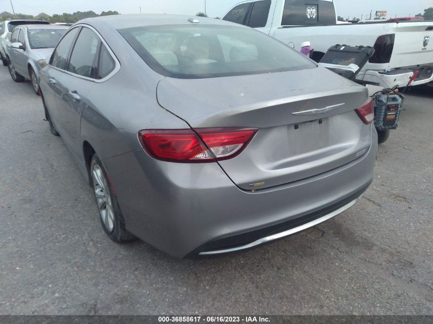 2015 CHRYSLER 200 LIMITED - 1C3CCCAB0FN708058