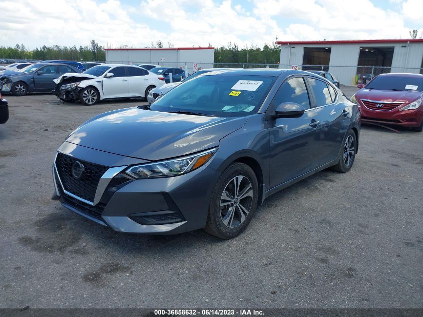 2021 NISSAN SENTRA SV - 3N1AB8CV7MY258132