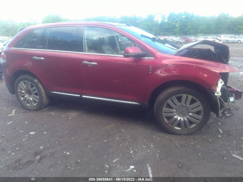 2013 LINCOLN MKX - 2LMDJ8JK3DBL07356
