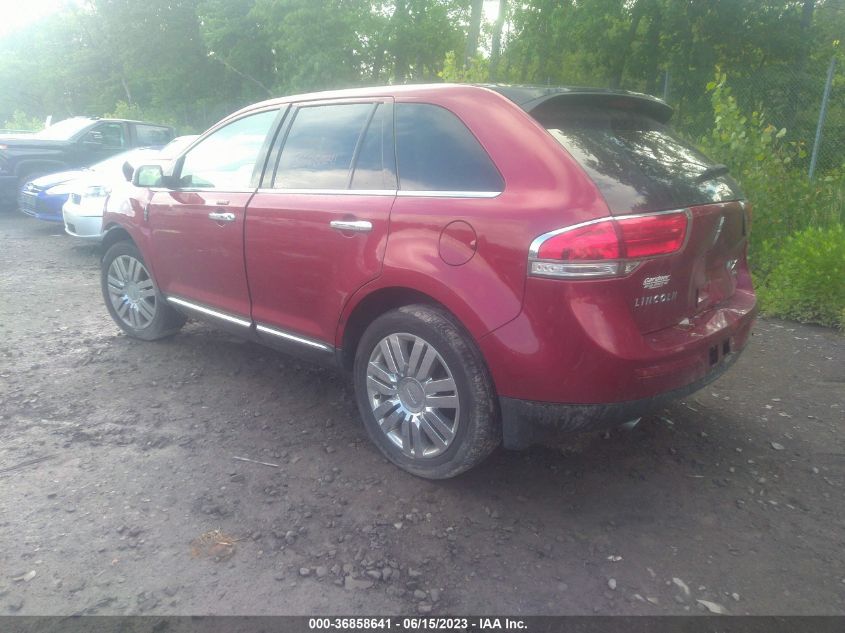 2013 LINCOLN MKX - 2LMDJ8JK3DBL07356