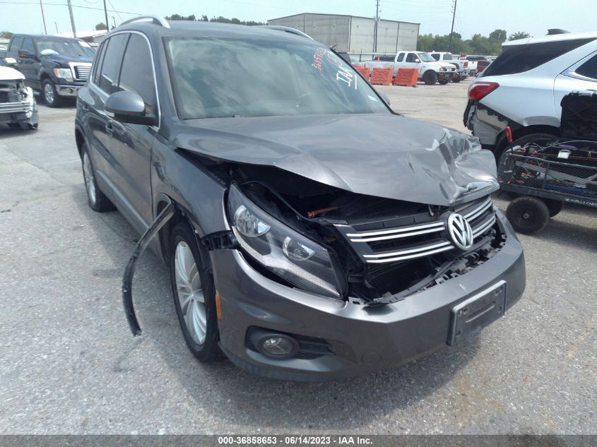 2013 VOLKSWAGEN TIGUAN SE - WVGAV7AX1DW536058