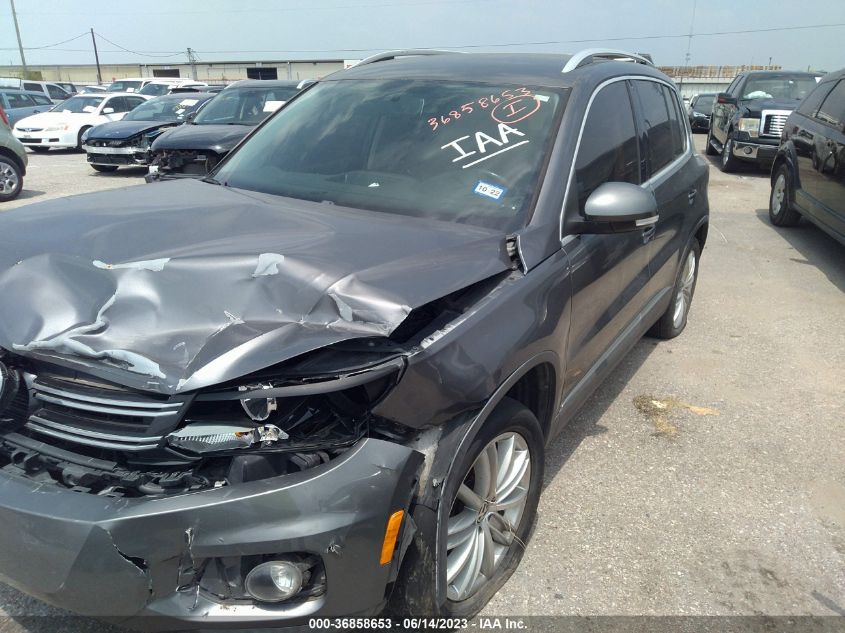 2013 VOLKSWAGEN TIGUAN SE - WVGAV7AX1DW536058