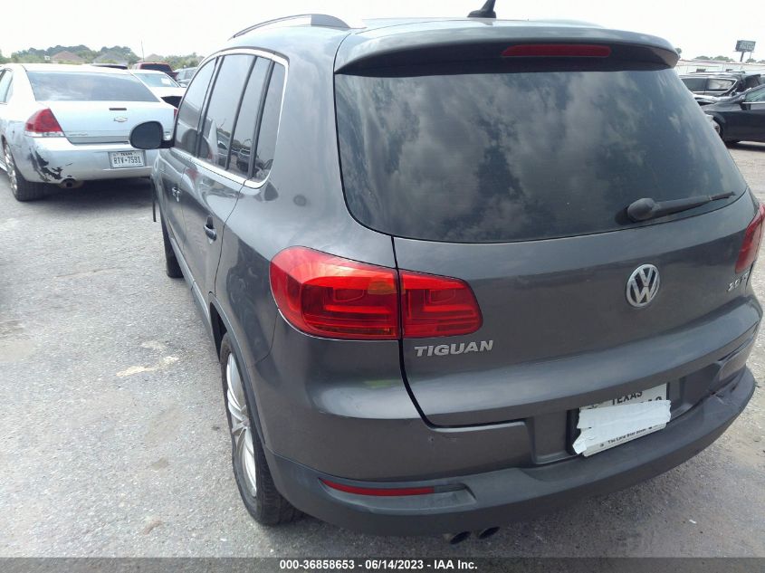 2013 VOLKSWAGEN TIGUAN SE - WVGAV7AX1DW536058