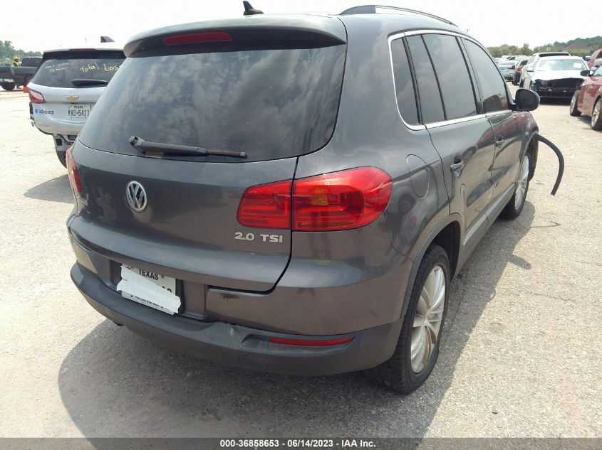 2013 VOLKSWAGEN TIGUAN SE - WVGAV7AX1DW536058