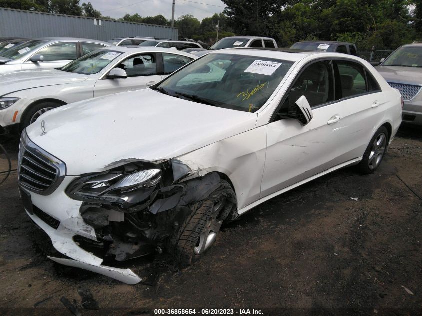 WDDHF8JB8EB044488 2014 MERCEDES-BENZ E-CLASS, photo no. 2