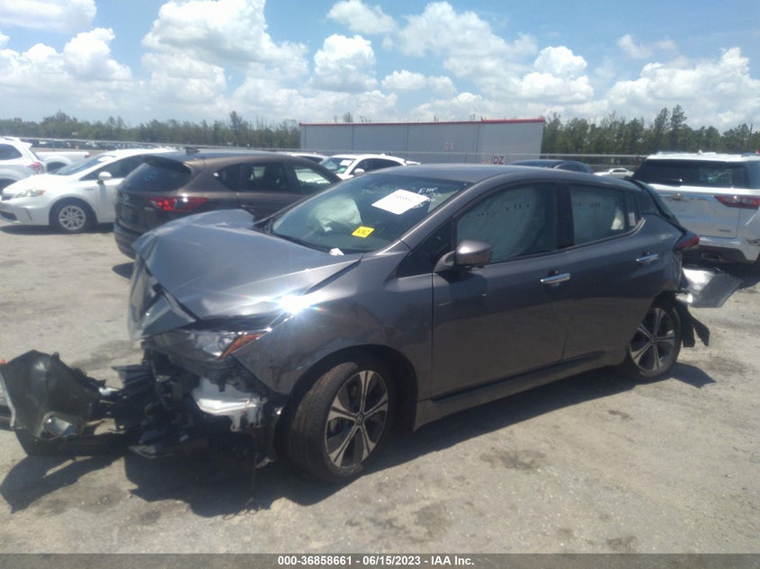 VIN 1N4BZ1DP4LC304646 2020 NISSAN LEAF SL PLUS