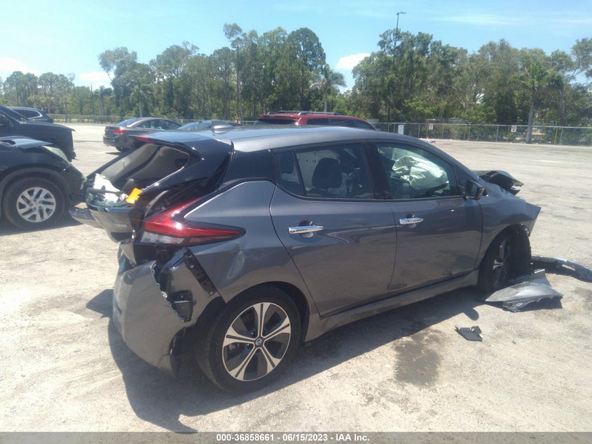 VIN 1N4BZ1DP4LC304646 2020 NISSAN LEAF SL PLUS