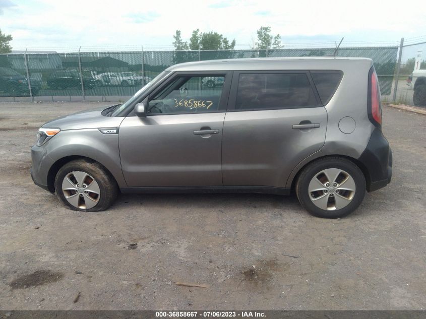 2015 KIA SOUL BASE - KNDJN2A27F7126969