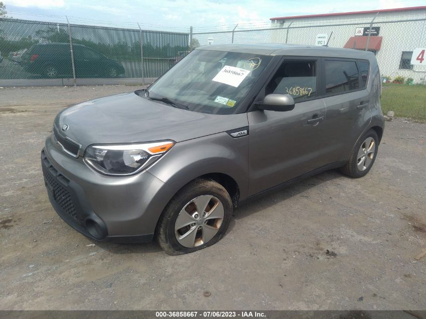 2015 KIA SOUL BASE - KNDJN2A27F7126969