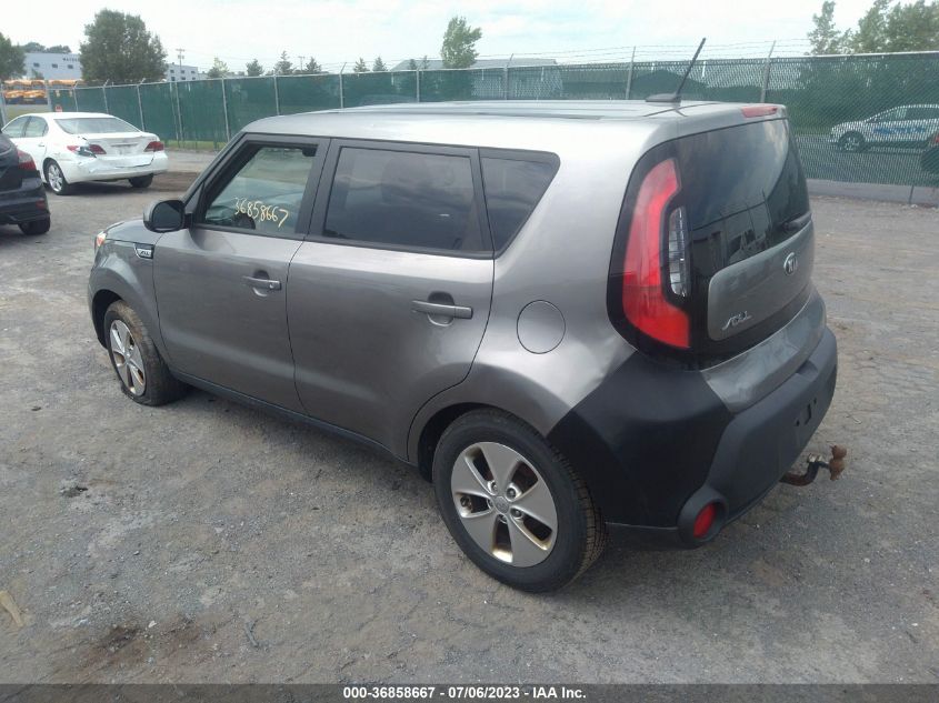 2015 KIA SOUL BASE - KNDJN2A27F7126969