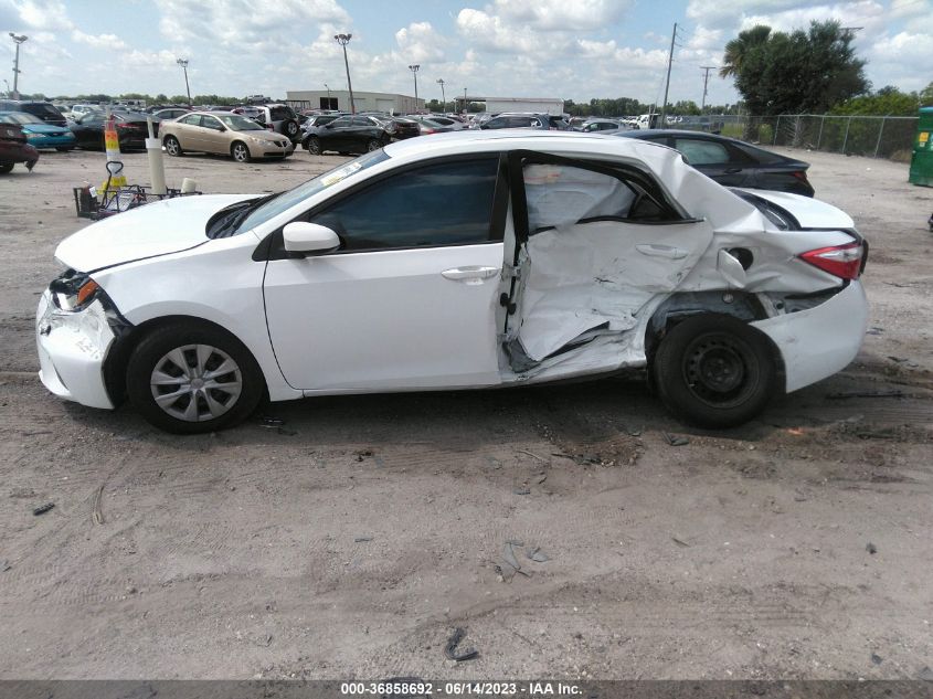 2015 TOYOTA COROLLA L/LE/S/S PLUS/LE PLUS - 2T1BURHE4FC467311