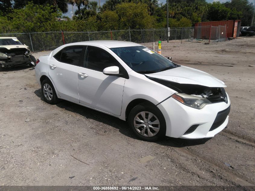 2015 TOYOTA COROLLA L/LE/S/S PLUS/LE PLUS - 2T1BURHE4FC467311