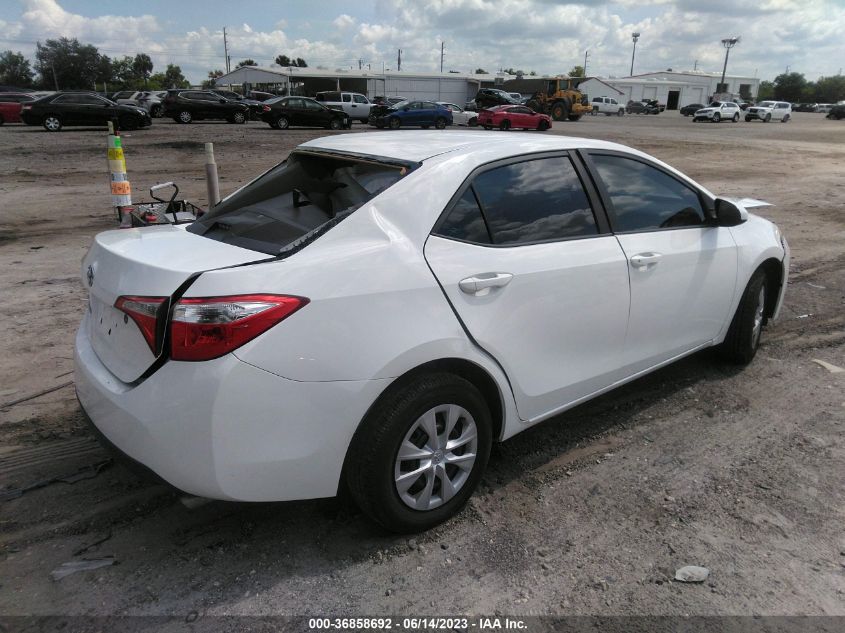 2015 TOYOTA COROLLA L/LE/S/S PLUS/LE PLUS - 2T1BURHE4FC467311