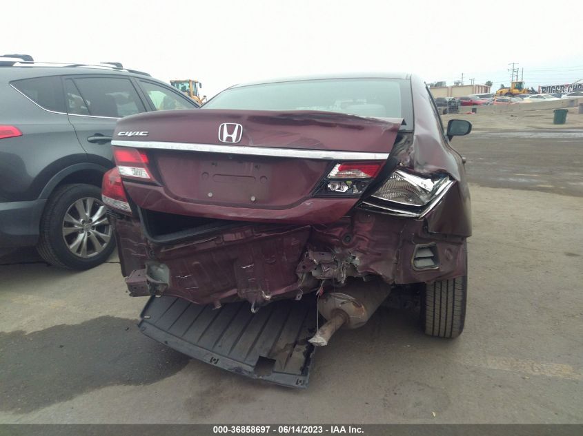 2015 HONDA CIVIC SEDAN LX - 19XFB2F57FE094168