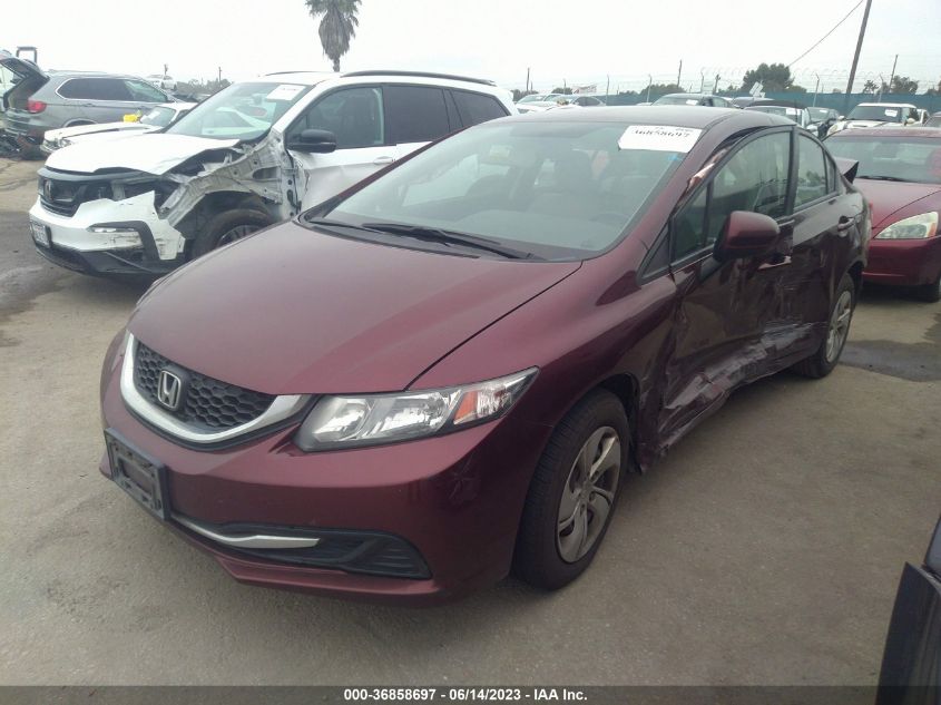 2015 HONDA CIVIC SEDAN LX - 19XFB2F57FE094168