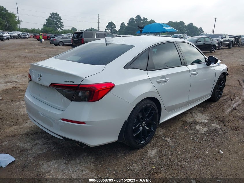 VIN 2HGFE2F57PH528829 2023 HONDA CIVIC SEDAN SPORT