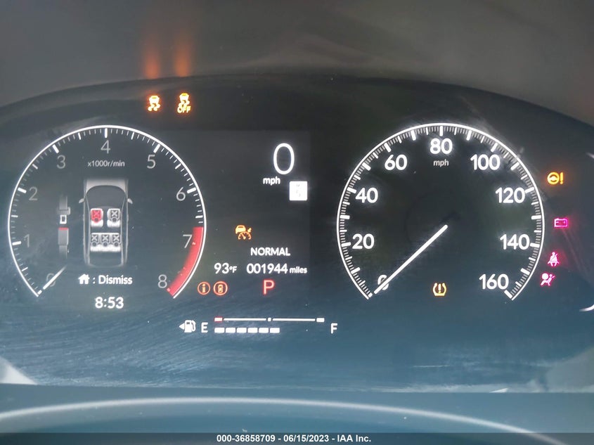 VIN 2HGFE2F57PH528829 2023 HONDA CIVIC SEDAN SPORT
