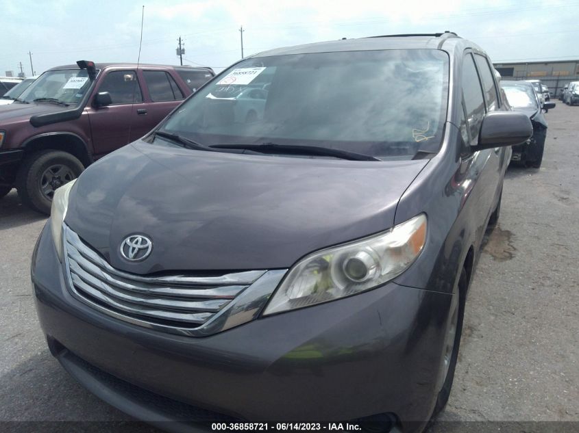 2013 TOYOTA SIENNA LE - 5TDKK3DC2DS306936