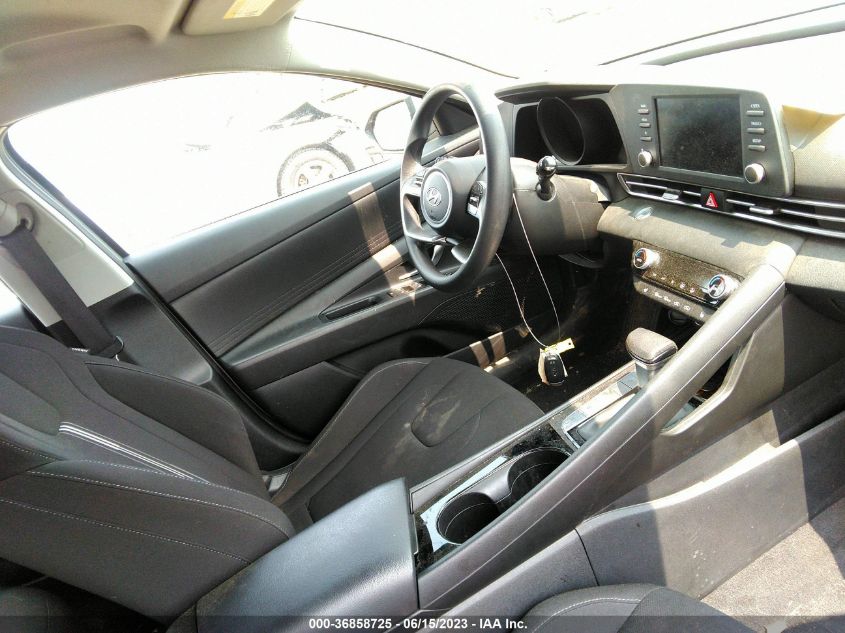 2021 HYUNDAI ELANTRA HYBRID BLUE KMHLM4AJ7MU008266