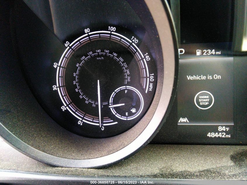 2021 HYUNDAI ELANTRA HYBRID BLUE KMHLM4AJ7MU008266