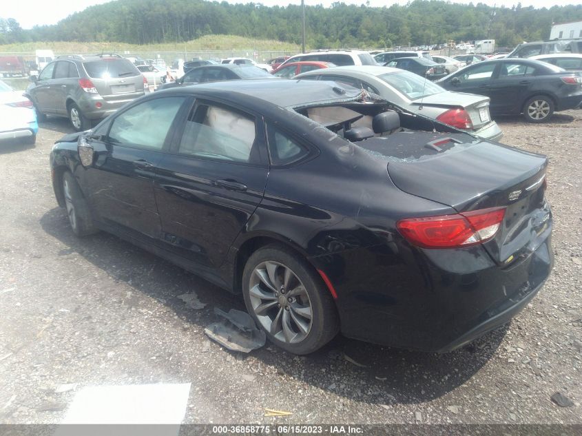 2015 CHRYSLER 200 S - 1C3CCCBB6FN596185