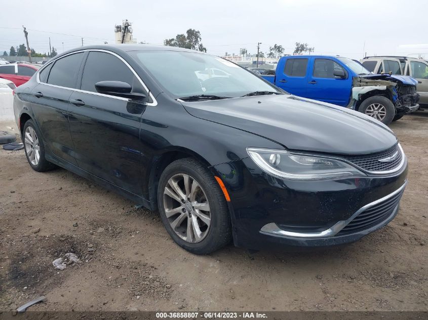 2015 CHRYSLER 200 LIMITED - 1C3CCCABXFN693519