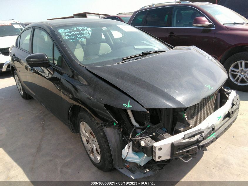 2015 HONDA CIVIC SEDAN LX - 19XFB2F55FE051206