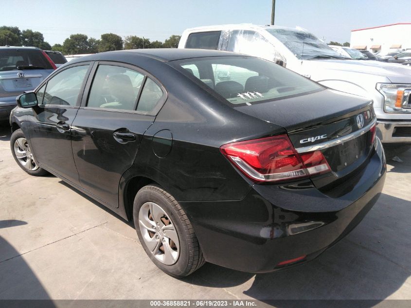 2015 HONDA CIVIC SEDAN LX - 19XFB2F55FE051206
