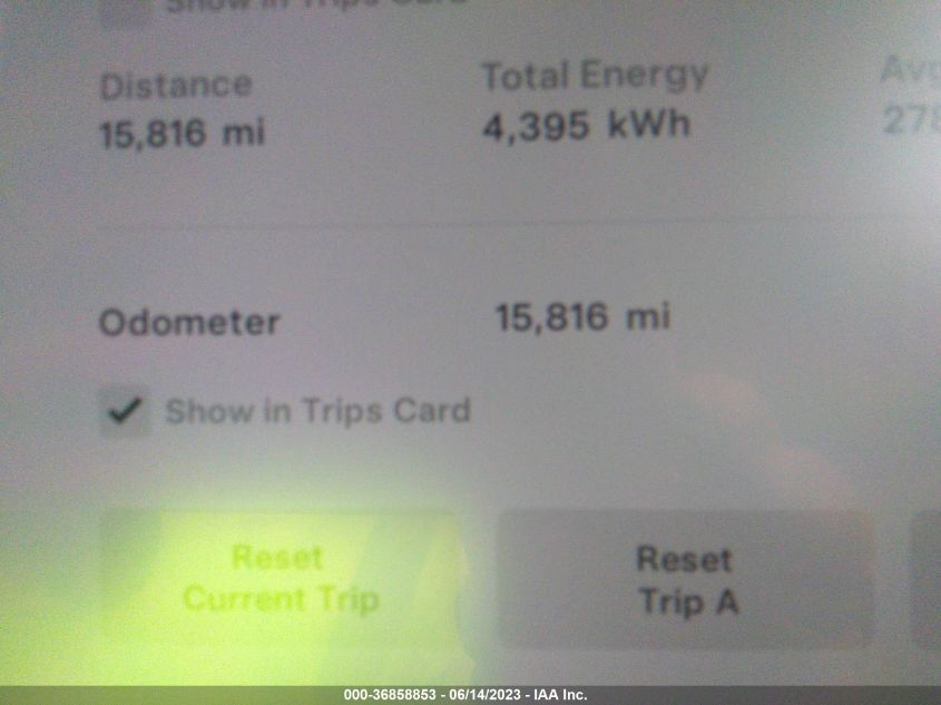 2022 TESLA MODEL Y LONG RANGE - 7SAYGDEE4NF573750