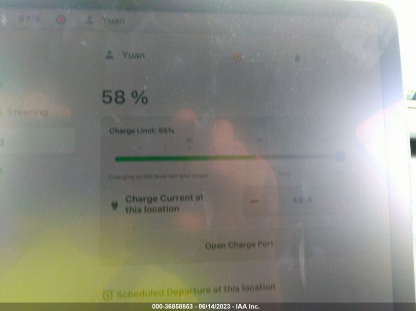 2022 TESLA MODEL Y LONG RANGE - 7SAYGDEE4NF573750