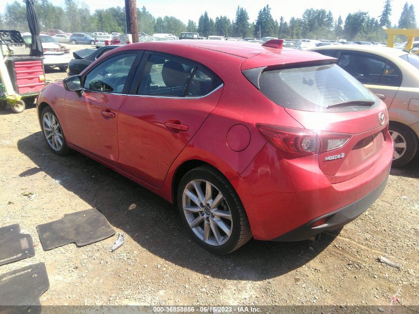 2015 MAZDA MAZDA3 I GRAND TOURING - JM1BM1M76F1241736