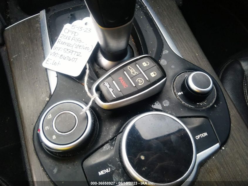 2018 ALFA ROMEO STELVIO TI - ZASFAKBNXJ7B67607