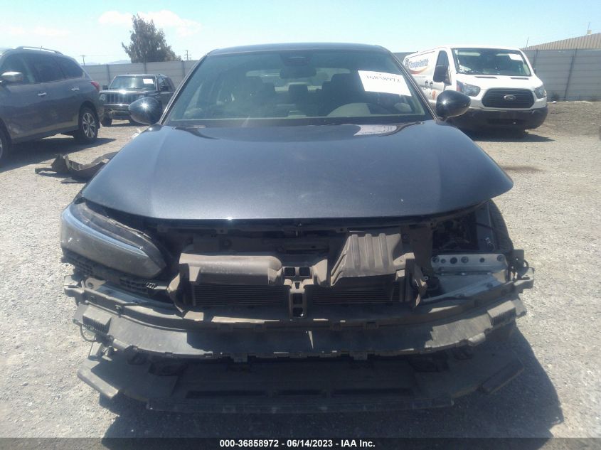 2022 HONDA CIVIC SEDAN SPORT - 2HGFE2F58NH591497