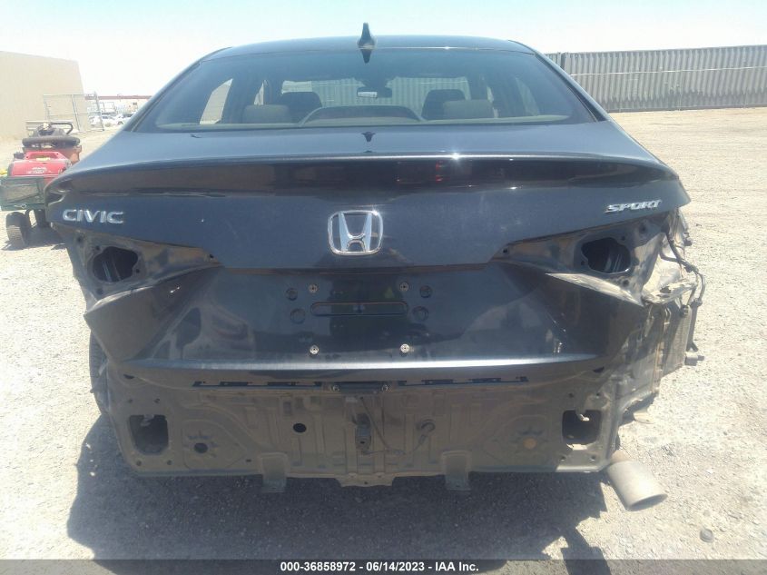 2022 HONDA CIVIC SEDAN SPORT - 2HGFE2F58NH591497