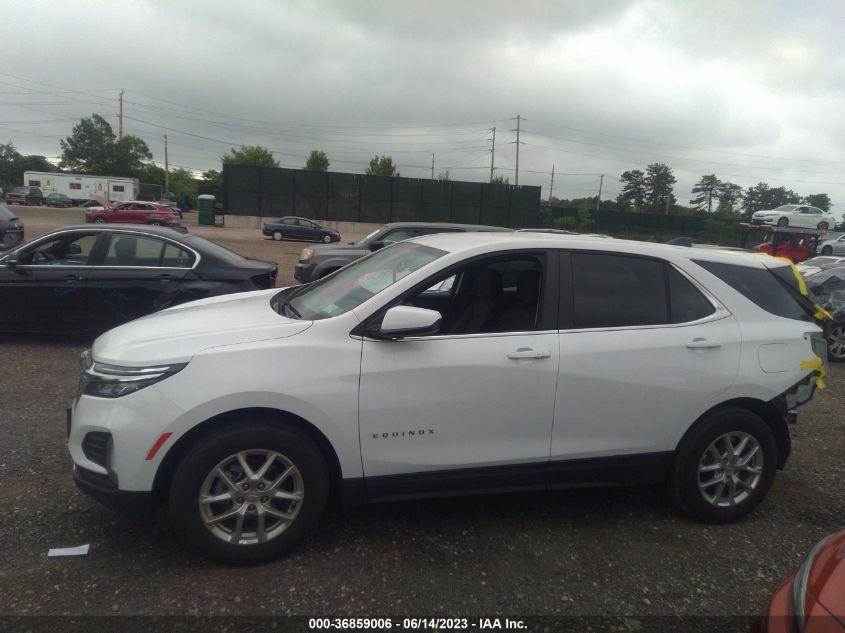2022 CHEVROLET EQUINOX LT - 3GNAXKEV4NL257552