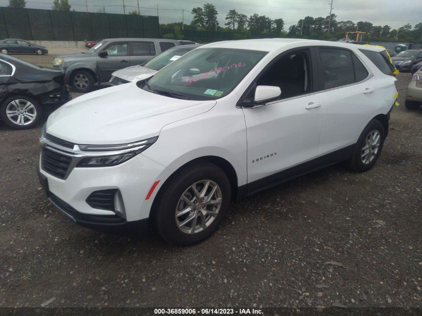 2022 CHEVROLET EQUINOX LT - 3GNAXKEV4NL257552