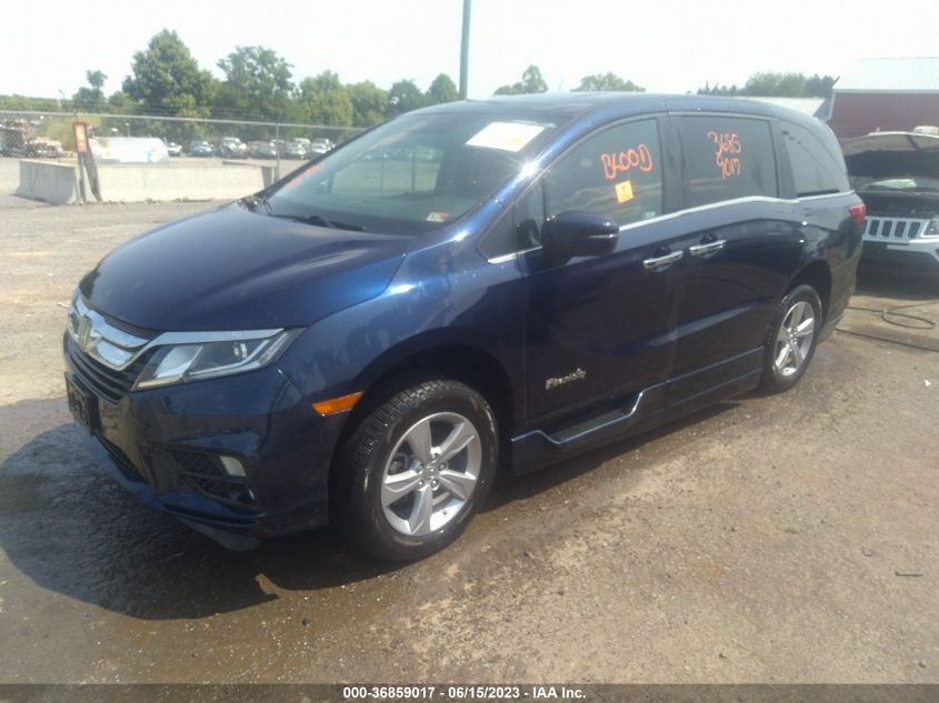 2019 HONDA ODYSSEY EX-L - 5FNRL6H78KB039832