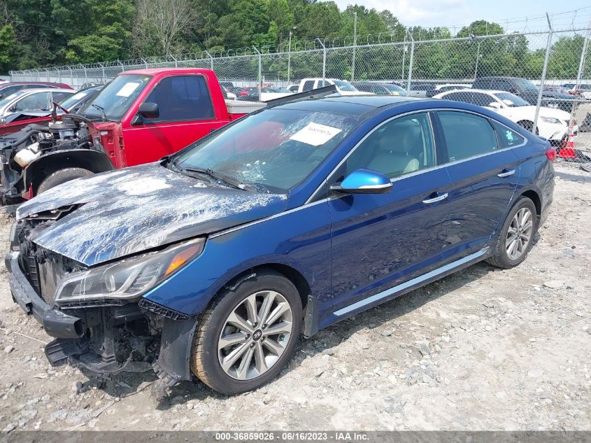 2016 HYUNDAI SONATA 2.4L LIMITED - 5NPE34AF8GH368141