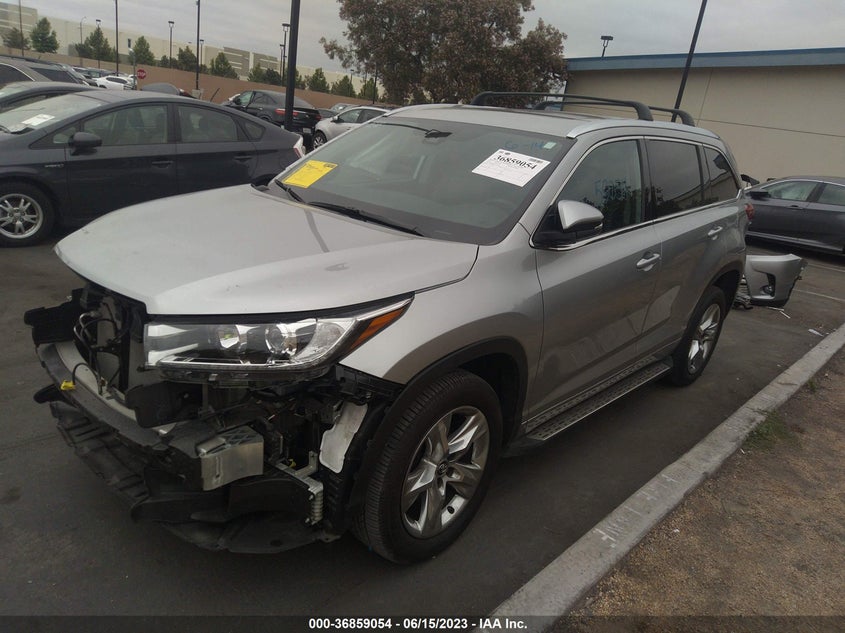 VIN 5TDYZRFHXJS277439 2018 TOYOTA HIGHLANDER LIMITED