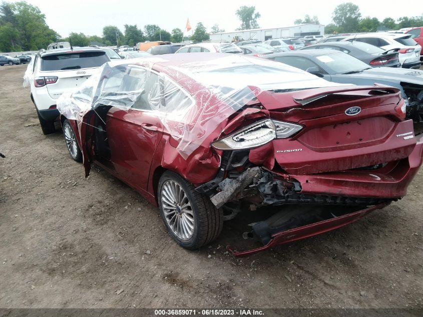 2014 FORD FUSION TITANIUM - 3FA6P0K93ER354190