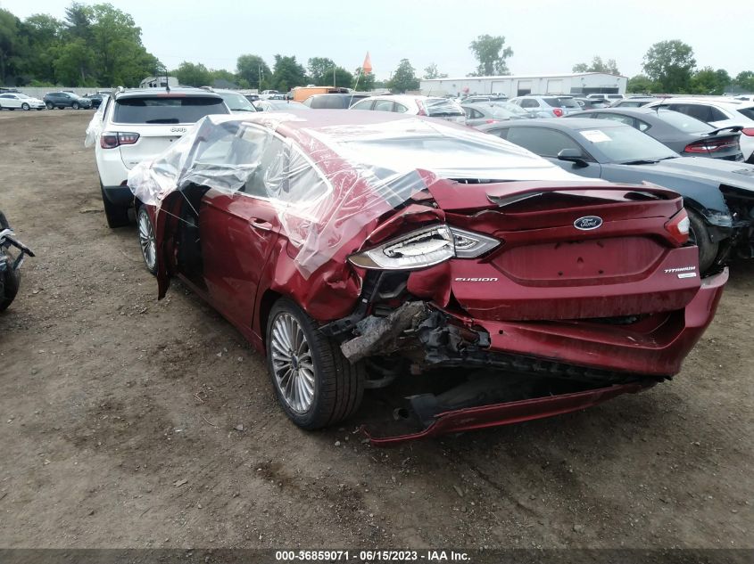 2014 FORD FUSION TITANIUM - 3FA6P0K93ER354190