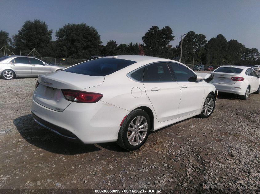 2015 CHRYSLER 200 LIMITED - 1C3CCCAB3FN704313