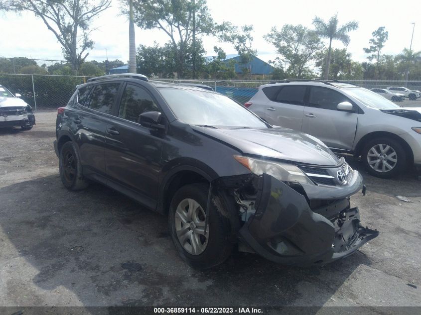 2014 TOYOTA RAV4 LE - JTMBFREV6ED071333