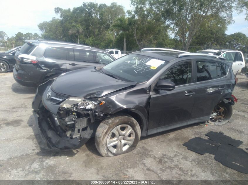 2014 TOYOTA RAV4 LE - JTMBFREV6ED071333