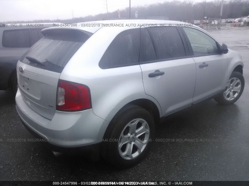 2013 FORD EDGE SE 2FMDK4GC8DBA68811