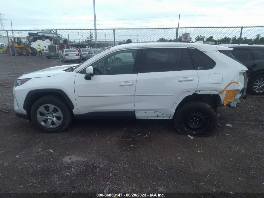2022 TOYOTA RAV4 LE - 2T3G1RFV8NW286976