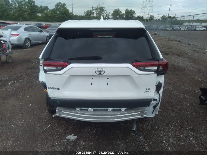 2022 TOYOTA RAV4 LE - 2T3G1RFV8NW286976