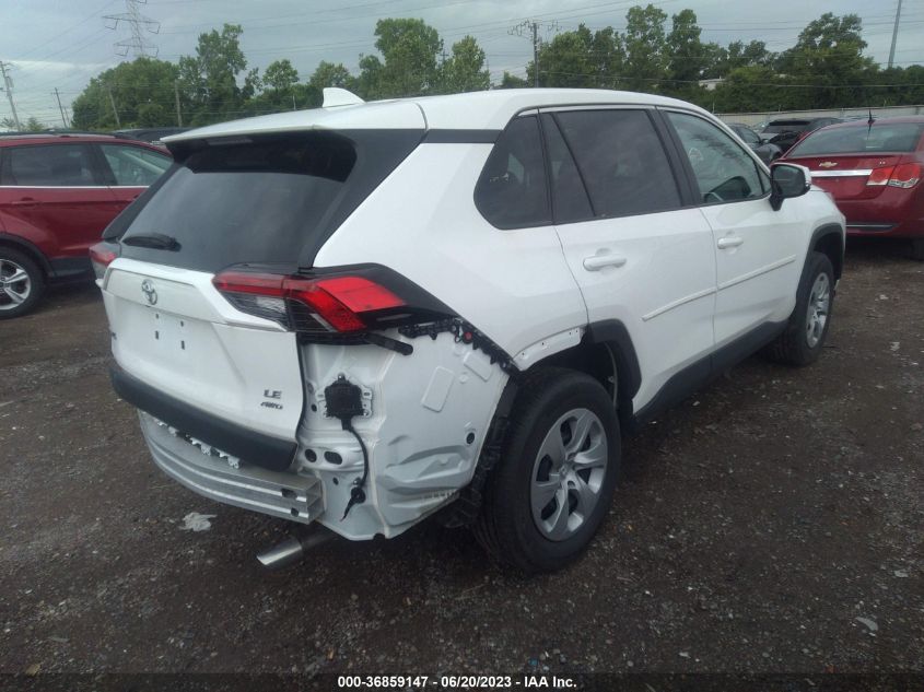 2022 TOYOTA RAV4 LE - 2T3G1RFV8NW286976