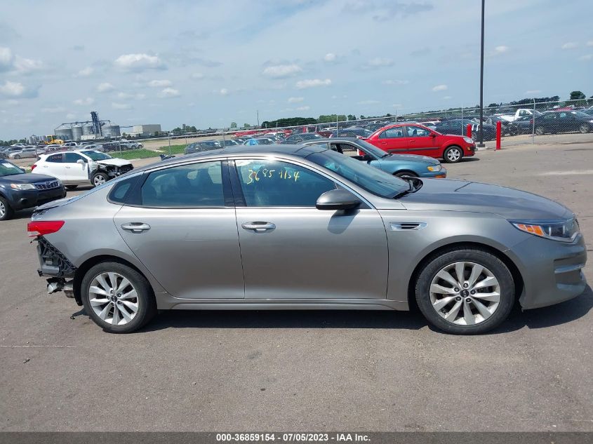 2017 KIA OPTIMA EX - 5XXGU4L36HG119925